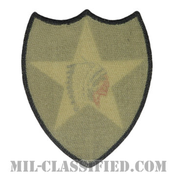 第2歩兵師団（2nd Infantry Division）[カラー/メロウエッジ/ベルクロ付パッチ]の画像