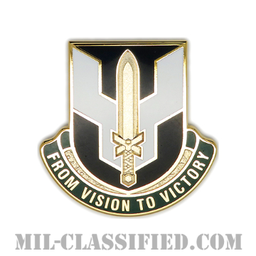 米陸軍変革訓練コマンド（U.S. Army Transformation and Training Command (T2COM)）[カラー/クレスト（Crest・DUI・DI）バッジ]の画像