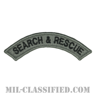 サーチアンドレスキュー（捜索救助）タブ（Search & Rescue Tab）[UCP（ACU）/メロウエッジ/ベルクロ付パッチ]の画像