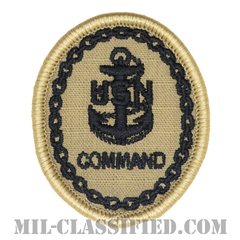 Chief Petty Officer of the Command [2POC用/メロウエッジ/ベルクロ付パッチ]の画像
