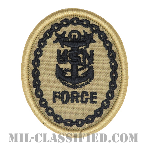 Force Master Chief Petty Officer [2POC用/メロウエッジ/ベルクロ付パッチ]の画像