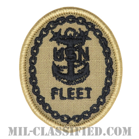 Fleet Master Chief Petty Officer [2POC用/メロウエッジ/ベルクロ付パッチ]の画像