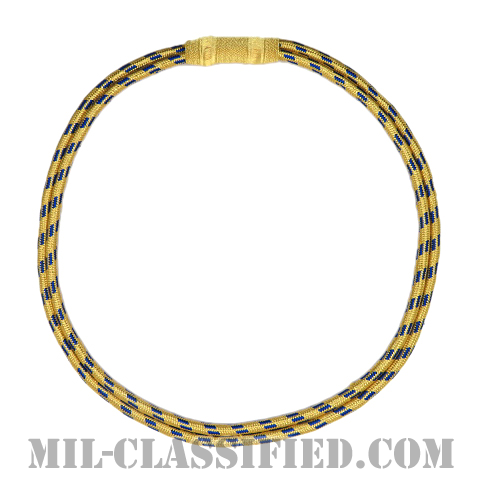 米海軍 2連 サービス・エギュレット (少将/准将補佐官用)（U.S. Navy Two-Loop Service Aiguillette）[エギュレット・ショルダーコード（飾緒）]の画像