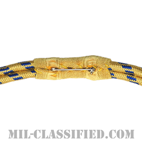 米海軍 2連 サービス・エギュレット (少将/准将補佐官用)（U.S. Navy Two-Loop Service Aiguillette）[エギュレット・ショルダーコード（飾緒）]の画像