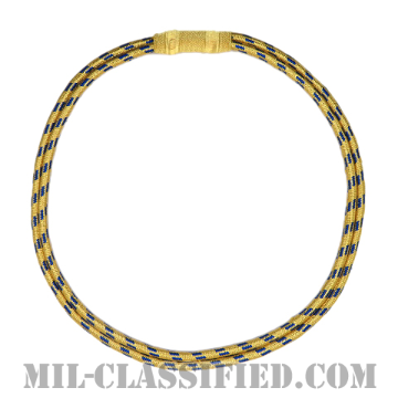 米海軍 2連 サービス・エギュレット (少将/准将補佐官用)（U.S. Navy Two-Loop Service Aiguillette）[エギュレット・ショルダーコード（飾緒）]の画像