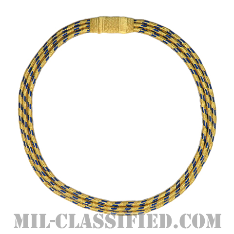 米海軍 3連 サービス・エギュレット (中将補佐官用)（U.S. Navy Three-Loop Service Aiguillette）[エギュレット・ショルダーコード（飾緒）]の画像