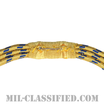 米海軍 3連 サービス・エギュレット (中将補佐官用)（U.S. Navy Three-Loop Service Aiguillette）[エギュレット・ショルダーコード（飾緒）]の画像