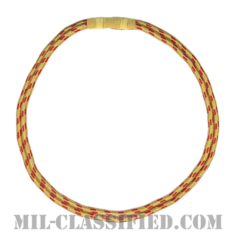 米海兵隊 2連 サービス・エギュレット (少将/准将補佐官用)（U.S. Marine Corps Two-Loop Service Aiguillette）[エギュレット・ショルダーコード（飾緒）]の画像