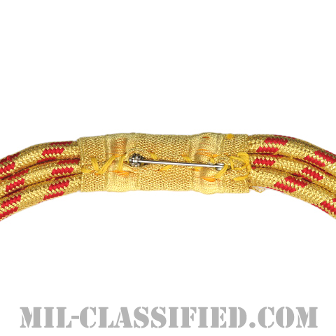 米海兵隊 3連 サービス・エギュレット (中将補佐官用)（U.S. Marine Corps Three-Loop Service Aiguillette）[エギュレット・ショルダーコード（飾緒）]の画像