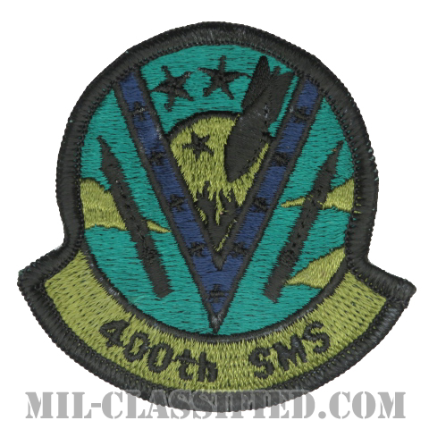 第400戦略ミサイル隊（400th Strategic Missile Squadron）[サブデュード/メロウエッジ/縫い付け用パッチ]の画像