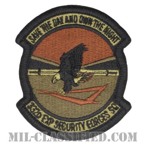 第332遠征警備隊（332nd Expeditionary Security Forces Squadron）[OCP/メロウエッジ/ベルクロ付パッチ]の画像