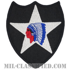 第2歩兵師団（2nd Infantry Division）[カラー/メロウエッジ/パッチ]画像