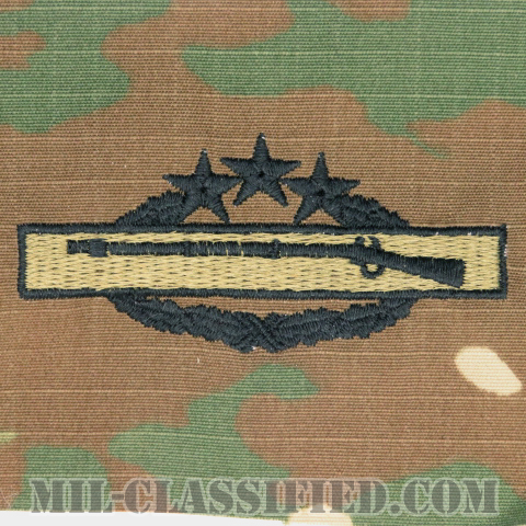 戦闘歩兵章 (フォース)（Combat Infantryman Badge (CIB), Fourth Award）[OCP（7C）/パッチ]の画像