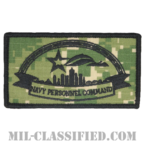 海軍人事司令部（Navy Personnel Command）[NWU Type3（AOR2）/メロウエッジ/ベルクロ付パッチ]の画像