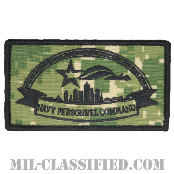 海軍人事司令部（Navy Personnel Command）[NWU Type3（AOR2）/メロウエッジ/ベルクロ付パッチ]の画像