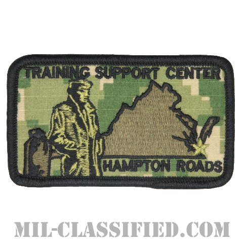 ハンプトン・ローズ訓練支援センター（Training Support Center Hampton Roads (TSCHR)）[NWU Type3（AOR2）/メロウエッジ/ベルクロ付パッチ]の画像