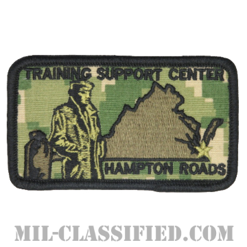 ハンプトン・ローズ訓練支援センター（Training Support Center Hampton Roads (TSCHR)）[NWU Type3（AOR2）/メロウエッジ/ベルクロ付パッチ]の画像