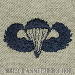 空挺章 (ベーシック)（Parachutist Badge, Basic）[ABU/パッチ]画像