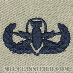 爆破物処理章 (ベーシック) （Explosive Ordnance Disposal (EOD), Badge, Basic）[ABU/パッチ]の画像