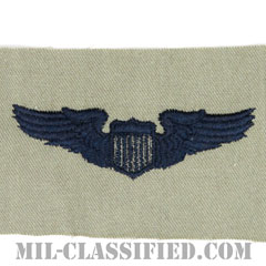 航空機操縦士章 (パイロット)（Air Force Pilot Badge）[ABU/パッチ]の画像