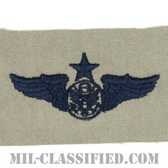 航空機搭乗員章 (下士官用シニア・エアクルー)（Air Force Enlisted Senior Aircrew Badge）[ABU/パッチ]画像
