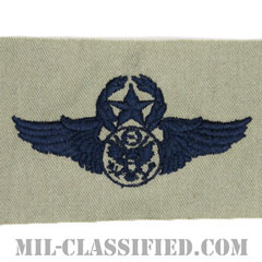 航空機搭乗員章 (下士官用マスター・エアクルー)（Air Force Enlisted Master Aircrew Badge）[ABU/パッチ]の画像