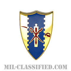 第4騎兵連隊（4th Cavalry Regiment）[カラー/クレスト（Crest・DUI・DI）バッジ]画像