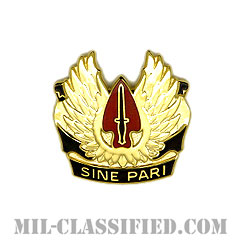 陸軍特殊作戦コマンド（OLD：〜2013）（U.S. Army Special Operations Command）[カラー/クレスト（Crest・DUI・DI）バッジ]の画像