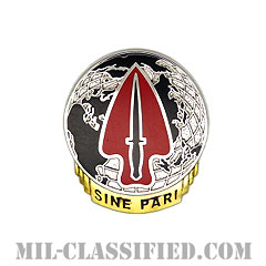 陸軍特殊作戦コマンド（NEW：2013〜）（U.S. Army Special Operations Command）[カラー/クレスト（Crest・DUI・DI）バッジ]の画像