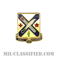 第2歩兵連隊（2nd Infantry Regiment）[カラー/クレスト（Crest・DUI・DI）バッジ]の画像