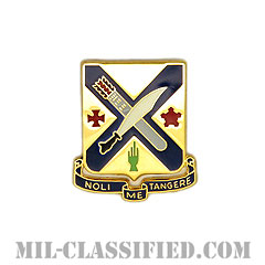 第2歩兵連隊（2nd Infantry Regiment）[カラー/クレスト（Crest・DUI・DI）バッジ]画像
