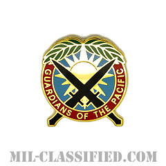 太平洋特殊作戦軍（Special Operations Command, Pacific ）[カラー/クレスト（Crest・DUI・DI）バッジ]画像