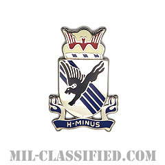 第505歩兵連隊（505th Infantry Regiment）[カラー/クレスト（Crest・DUI・DI）バッジ]の画像