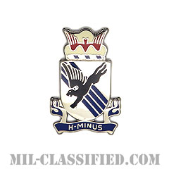 第505歩兵連隊（505th Infantry Regiment）[カラー/クレスト（Crest・DUI・DI）バッジ]画像