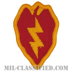 第25歩兵師団（25th Infantry Division）[カラー/メロウエッジ/パッチ]画像
