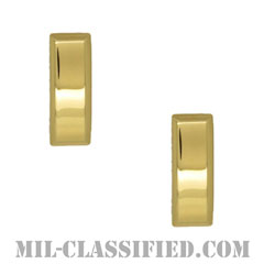 少尉（Second Lieutenant (2LT)）[カラー/階級章/バッジ/ペア（2個1組）]の画像