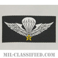 南ベトナム軍空挺章 (ベーシック)（RVN Parachutist Badge, Basic）[カラー/織刺繍（Bevo, Woven）/パッチ/レプリカ]画像