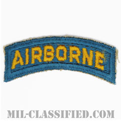 エアボーンタブ（Airborne Tab）[カラー（ティールブルー）/カットエッジ/パッチ/レプリカ]画像