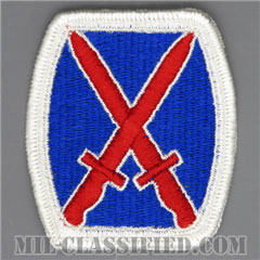 第10山岳師団（10th Mountain Division）[カラー/メロウエッジ/パッチ]画像