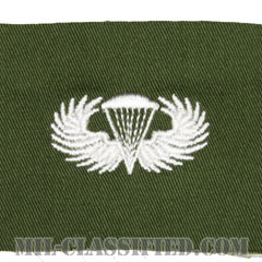 空挺章 (ベーシック)（Parachutist Badge, Basic）[カラー/パッチ/レプリカ]画像