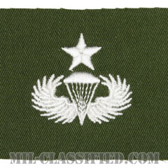 空挺章 (シニア)（Parachutist Badge, Senior）[カラー/パッチ/レプリカ]画像