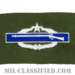 戦闘歩兵章 (セカンド)（Combat Infantryman Badge (CIB), Second Award）[カラー/パッチ/レプリカ]の画像