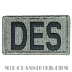 DES（評価標準化局）（Directorate of Evaluation & Standardization）[UCP（ACU）/メロウエッジ/ベルクロ付パッチ]の画像