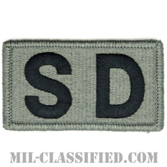SD（幕僚勤務）（Staff Duty）[UCP（ACU）/メロウエッジ/ベルクロ付パッチ]の画像