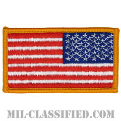 星条旗 カラー（リバース）（USA Flag (Reversed)）[メロウエッジ/縫い付け用パッチ]画像