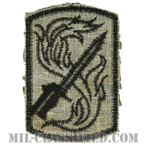 第198歩兵旅団（198th Infantry Brigade）[サブデュード/カットエッジ/コットンツイル/パッチ]画像