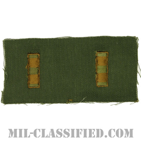 准尉長 (CW2)（Chief Warrant Officer 2）[サブデュード/階級章（1956-1972）/パッチ/ペア（2枚1組）]の画像