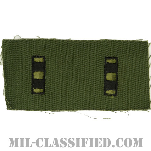 准尉長 (CW4)（Chief Warrant Officer 4）[サブデュード/階級章（1956-1972）/パッチ/ペア（2枚1組）]の画像