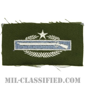 戦闘歩兵章 (セカンド)（Combat Infantryman Badge (CIB), Second Award）[カラー/パッチ]画像