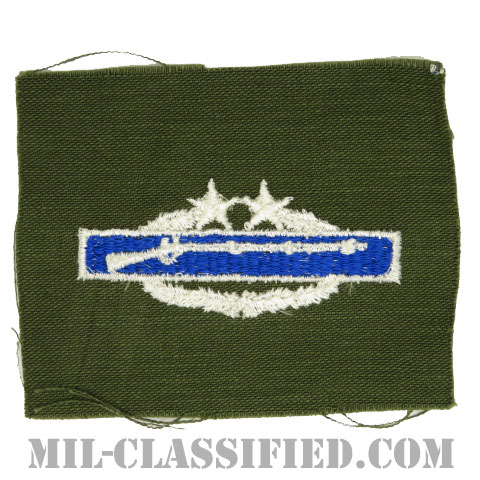 戦闘歩兵章 (サード)（Combat Infantryman Badge (CIB), Third Award）[カラー/パッチ]画像